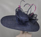 22089 Navy Blue + The Colors You Need Royal Ascot Horse Race Oaks day hat Carriage Tea Party Wedding Kentucky Derby Hat Party Hat