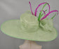 22089 Spring Green +The Colors You Need Royal Ascot Horse Race Oaks day hat Carriage Tea Party Wedding Kentucky Derby Hat Party Hat