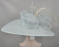 22089 Powder Blue+The Colors You Need Royal Ascot Horse Race Oaks day hat Carriage Tea Party Wedding Kentucky Derby Hat Party Hat