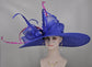 22089 Royal Blue+ The Colors You Need Royal Ascot Horse Race Oaks day hat Carriage Tea Party Wedding Kentucky Derby Hat Party Hat
