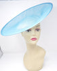 Sinamay Saucer with Upturned Brim Hat Base Hat for DIY Kentucky Derby Hat Millinery Supply Round Shape 16.14 Diameter