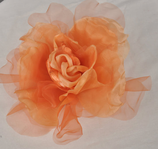 Handmade High Quanlity Jumbo Real Silk Flower For Kentucky derby Tea Party Wedding Church 15 Colors available